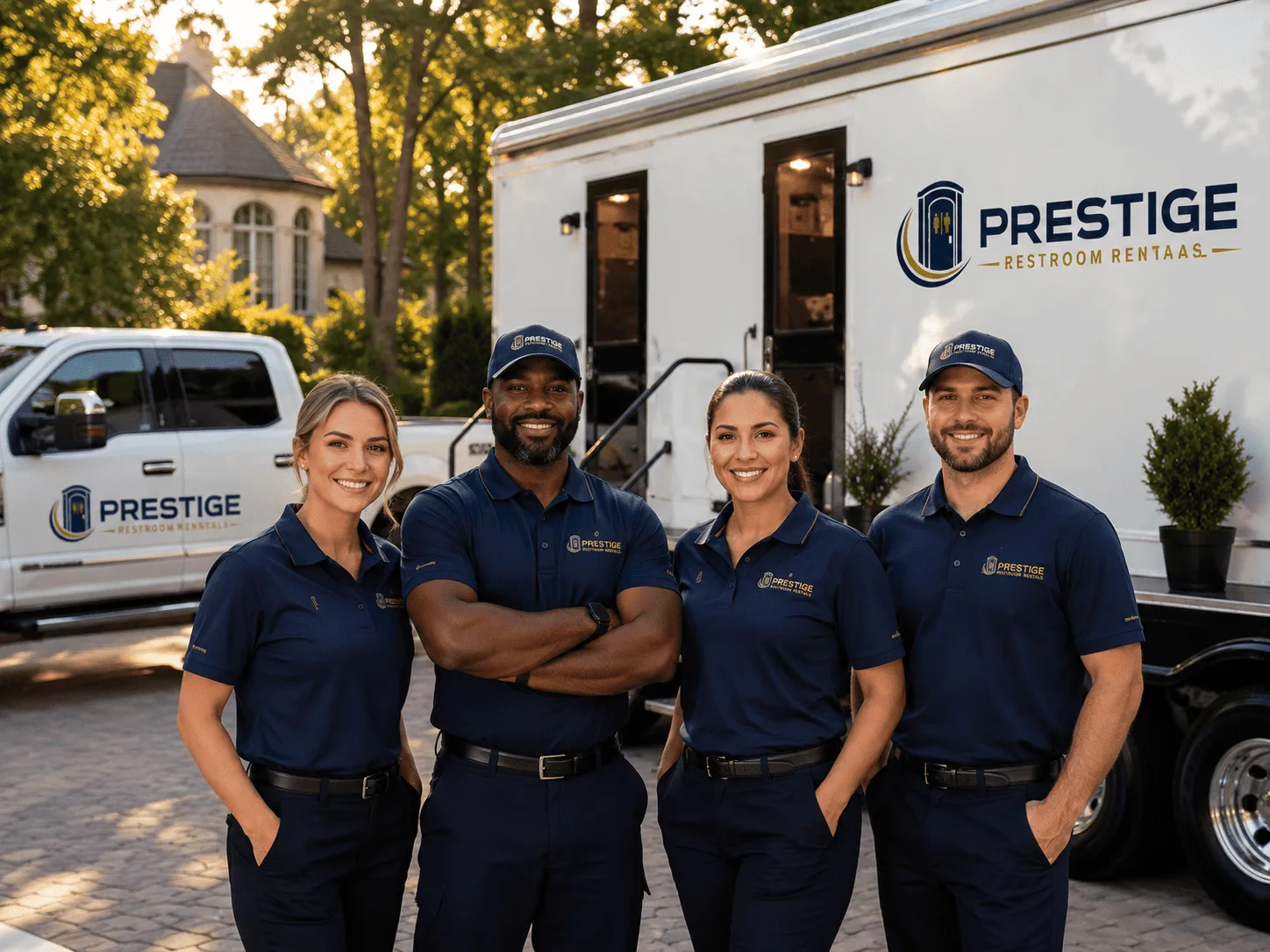 Trusted Luxury Portable Restrooms company in Roanoke, LA